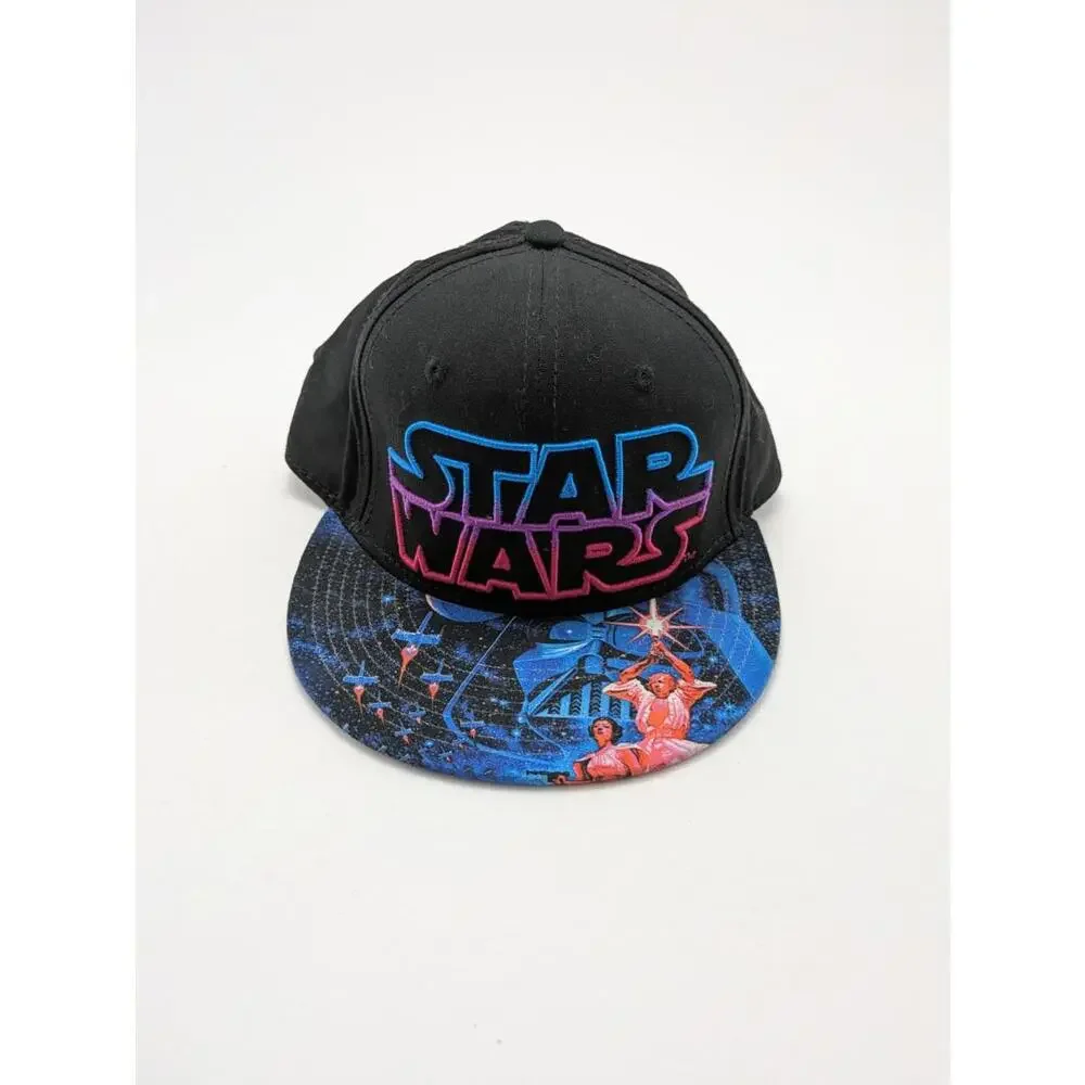 Star Wars Episove IV New Hope Genuine Merchandise Snapback Hat Graphic Print Cap
